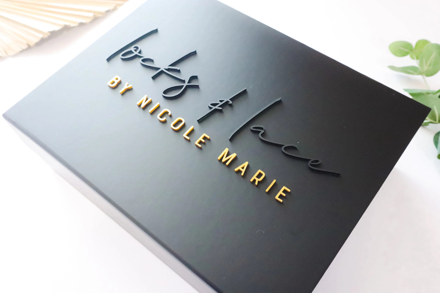 Add Additional words/Custom Logo (Acrylic)