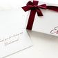 White Magnetic Gift Box With Ribbon