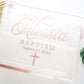 LARGE BAPTISM ACRYLIC GIFT BOX