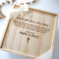 REGALO PARA BAUTISMO WOODEN GIFT BOX
