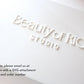 Add Additional words/Custom Logo (Acrylic)