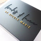 Add Additional words/Custom Logo (Acrylic)