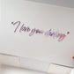 Add Additional words/Custom Logo (Acrylic)